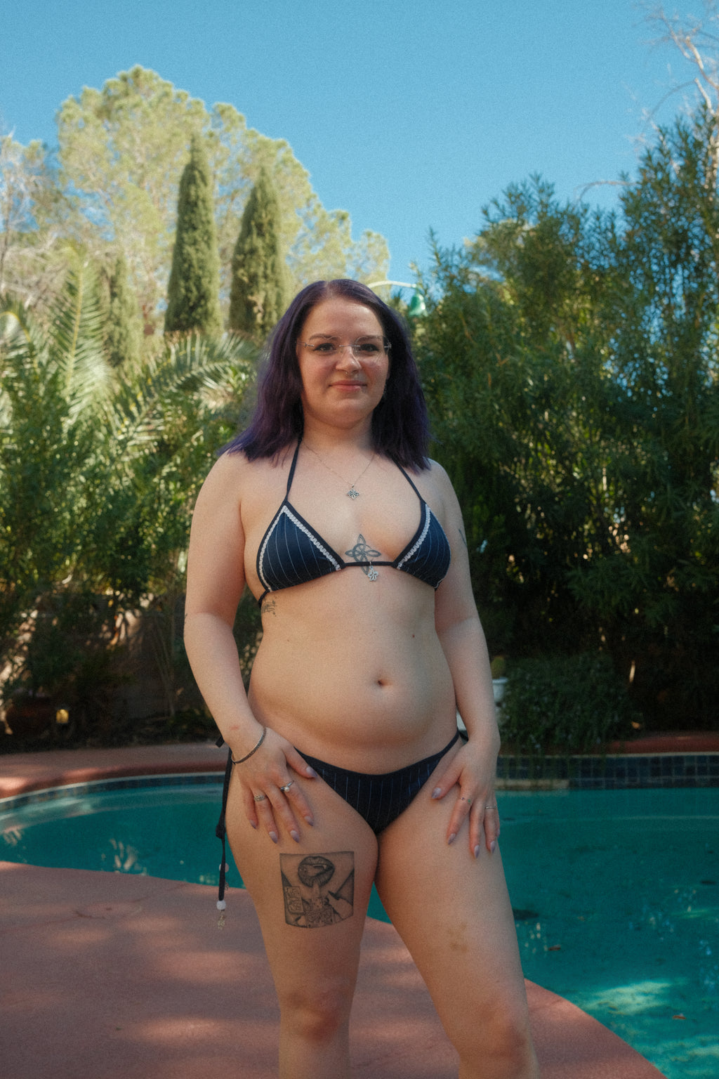 V Bikini Top in Embarcadero